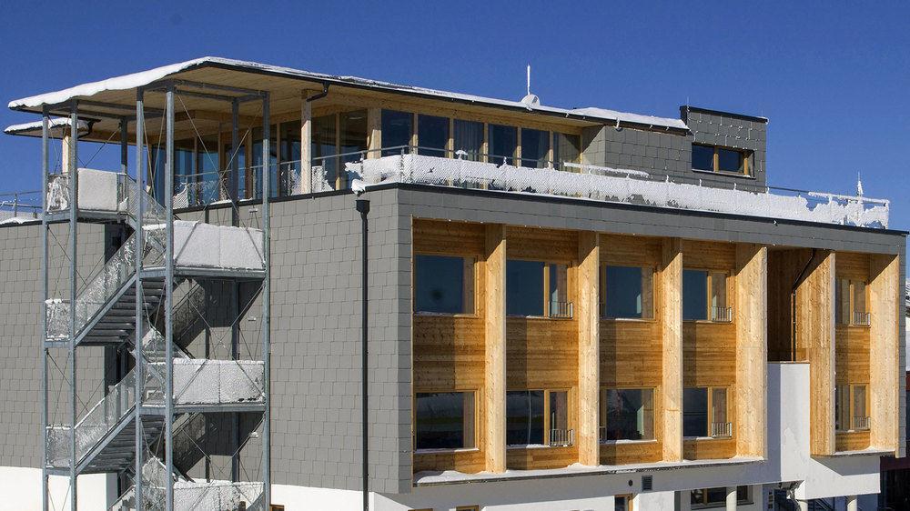 Venet Gipfelhuette Hotell Zams Exteriör bild