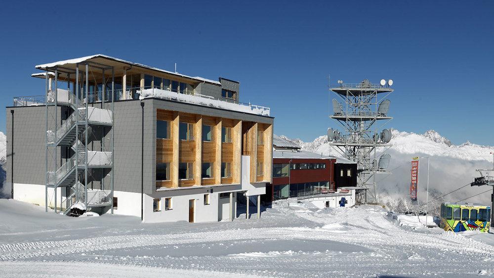Venet Gipfelhuette Hotell Zams Exteriör bild