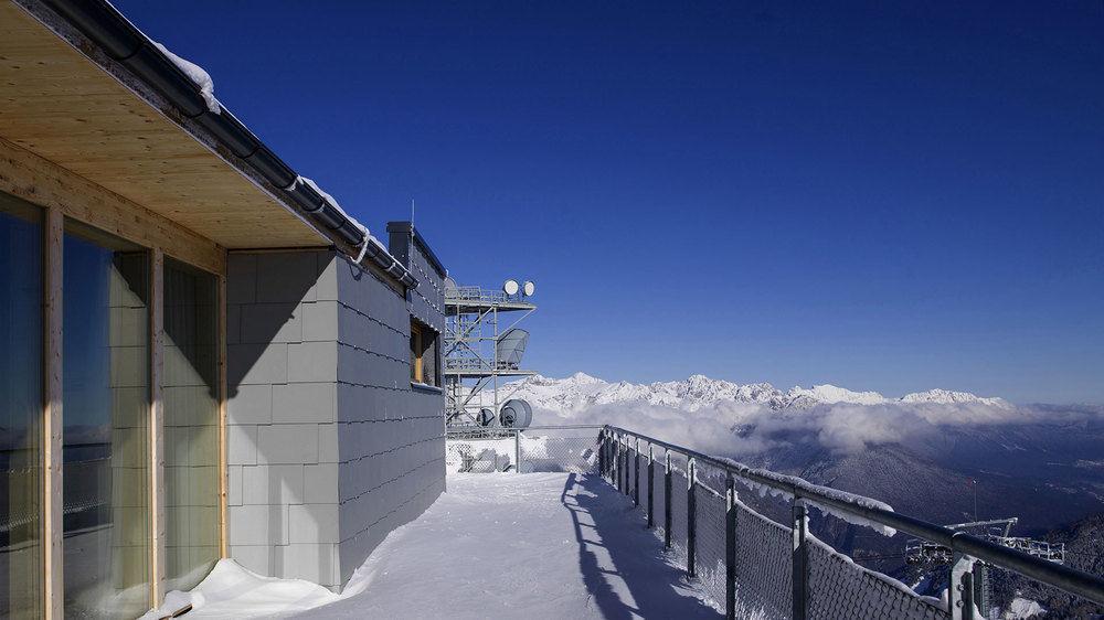 Venet Gipfelhuette Hotell Zams Exteriör bild