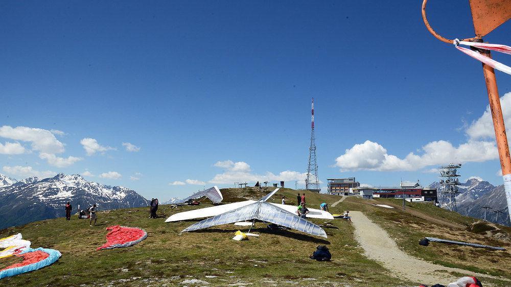 Venet Gipfelhuette Hotell Zams Exteriör bild
