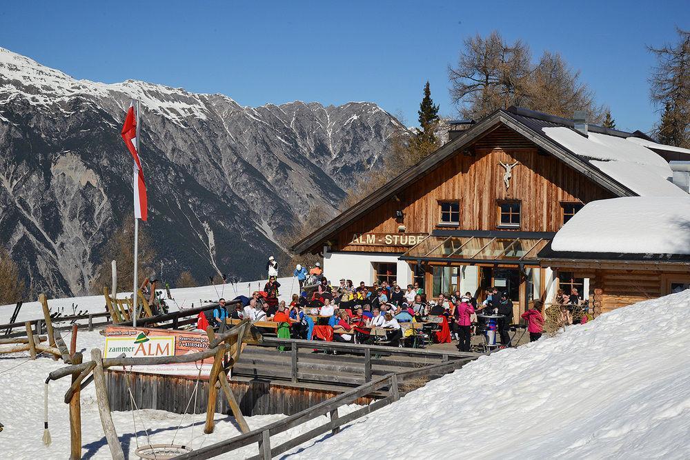 Venet Gipfelhuette Hotell Zams Exteriör bild